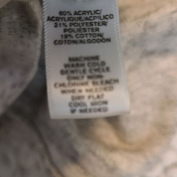 Lou & Gray Cozy Gray Textures Sweater Dress - Picture 11 of 12